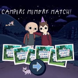 Campers Memory Match